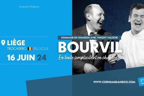 Vincent Taloche et ses musiciens rendront hommage à Bourvil à Liège en 2024 !