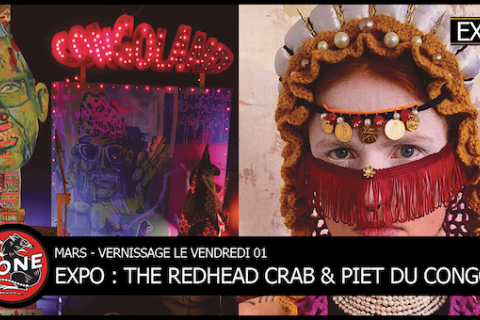 Expo : The Redhead Crab & Piet Du Congo / Mars