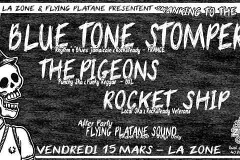Blue Tone Stompers / The Pigeons / Rocket Ship