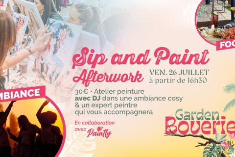 Sip and Paint @ Garden Boverie 