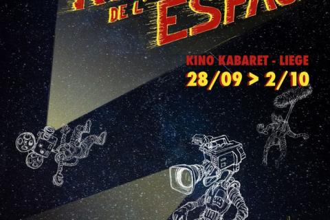 Affiche événement Kino - Création de Courts métrages - Espace - Liège