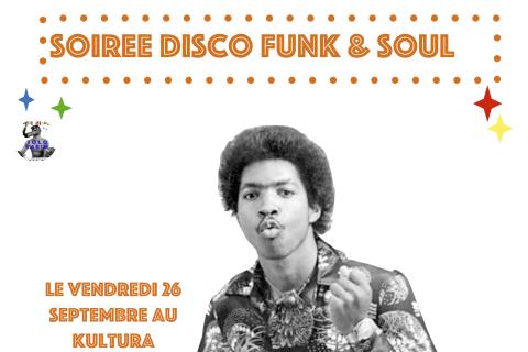  Soirée Disco Funk & Soul.