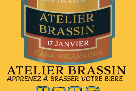 Atelier workshop brassin bière casa nicaragua