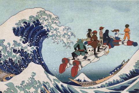 DE L’ESTAMPE AU MANGA, Le Japon artistique