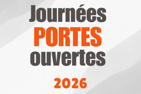 Journ&eacute;es portes ouvertes 2026