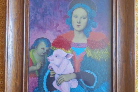 Oeuvre pr&eacute;sente lors de l'exposition