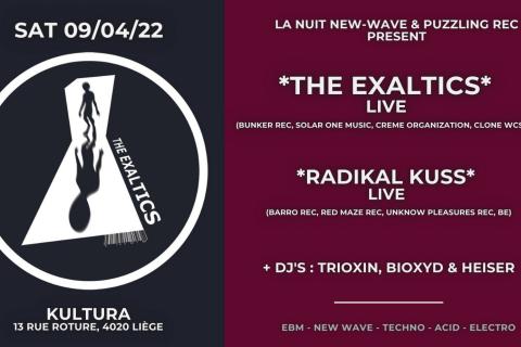 La Nuit New-Wave &amp; PuZZling rec present THE EXALTICS