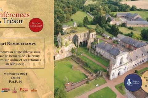 Conf&eacute;rence Le renouveau d'une abbaye : Bernard de Clairvaux @ Tr&eacute;sor de Li&egrave;ge